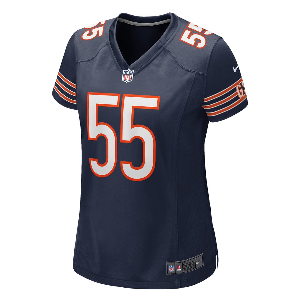 Women's Chicago Bears Lance Briggs Nike Navy Game Retired Player Jersey - Image 3