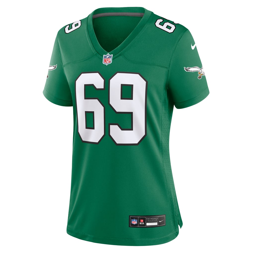 Women's Philadelphia Eagles Landon Dickerson Nike Kelly Green Alternate Game Jersey - Image 3