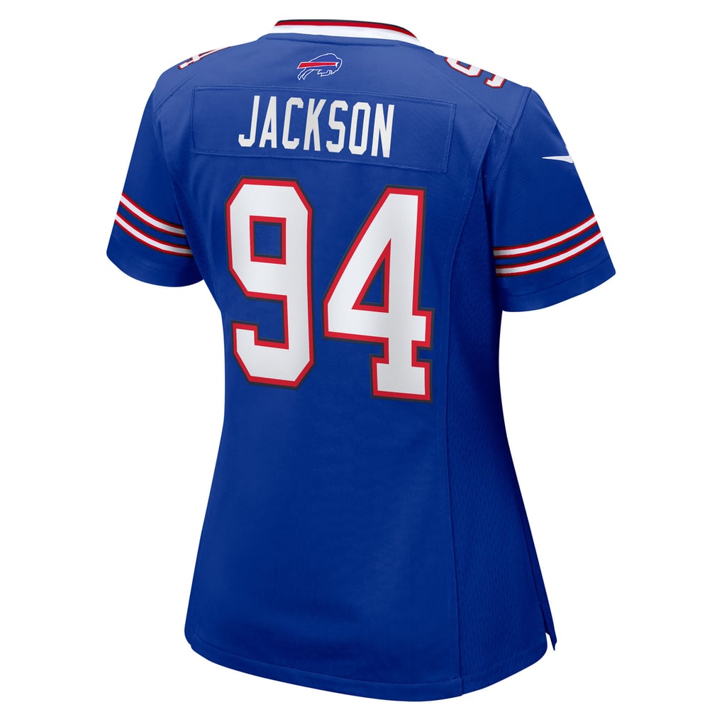 Women's Buffalo Bills Landon Jackson Nike  Royal Team Game Jersey - Image 4