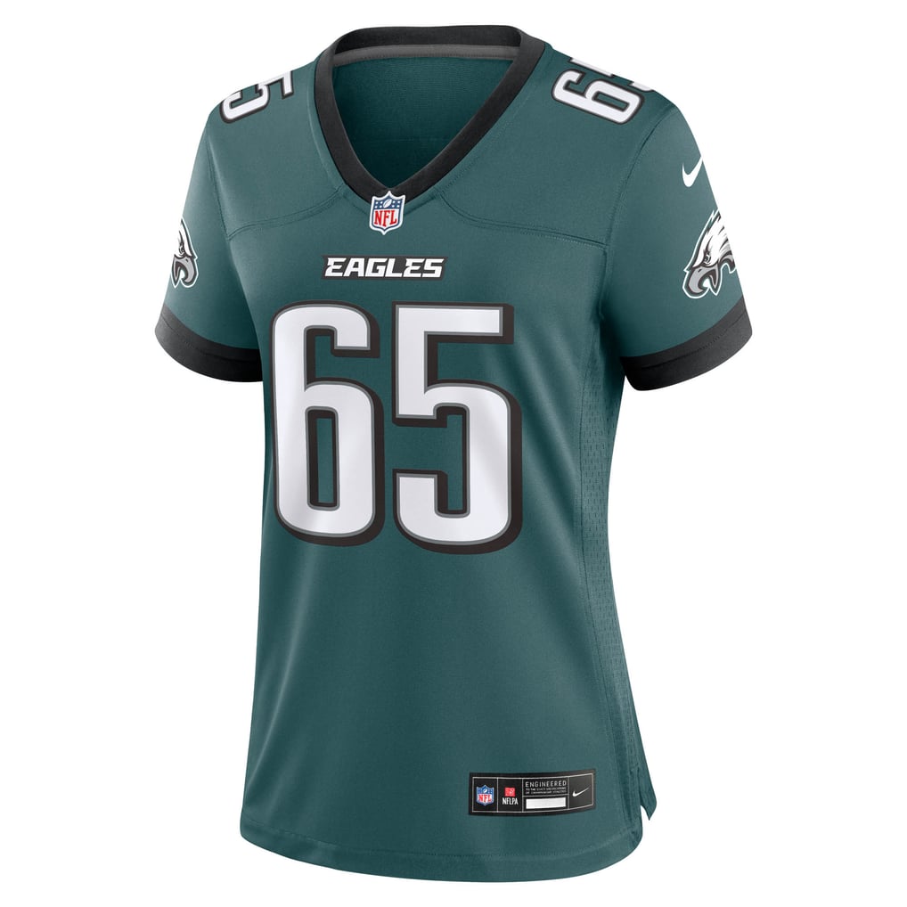 Women's Philadelphia Eagles Lane Johnson Nike  Midnight Green Team Game Jersey - Image 3