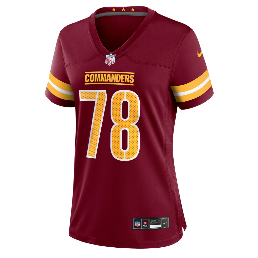 Women's Washington Commanders Laremy Tunsil Nike  Burgundy Team Game Jersey - Image 3