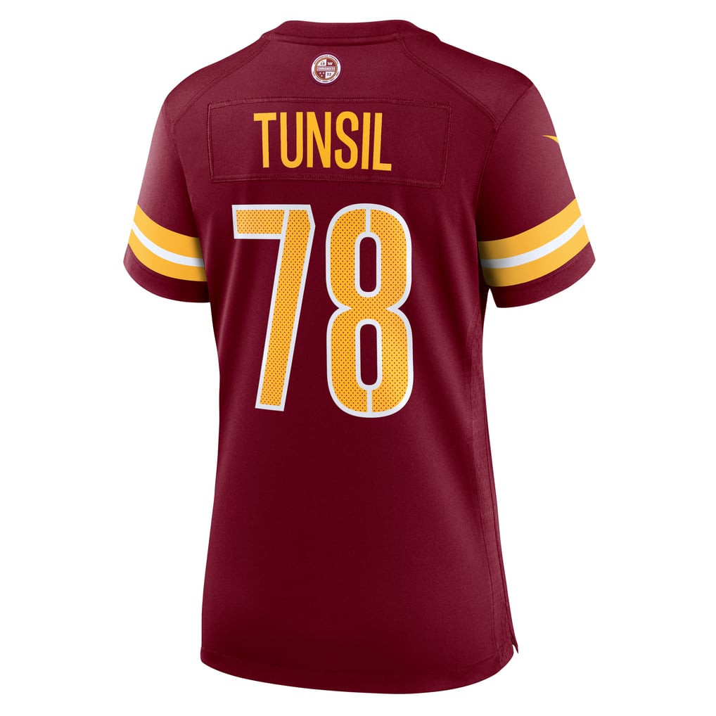 Women's Washington Commanders Laremy Tunsil Nike  Burgundy Team Game Jersey - Image 4