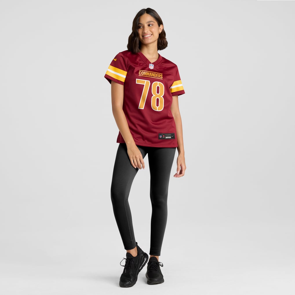 Women's Washington Commanders Laremy Tunsil Nike  Burgundy Team Game Jersey - Image 5