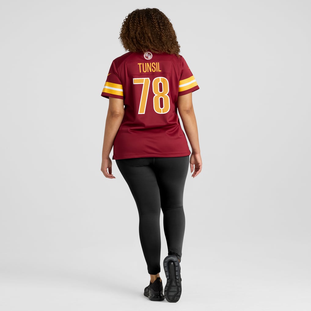 Women's Washington Commanders Laremy Tunsil Nike  Burgundy Team Game Jersey - Image 8