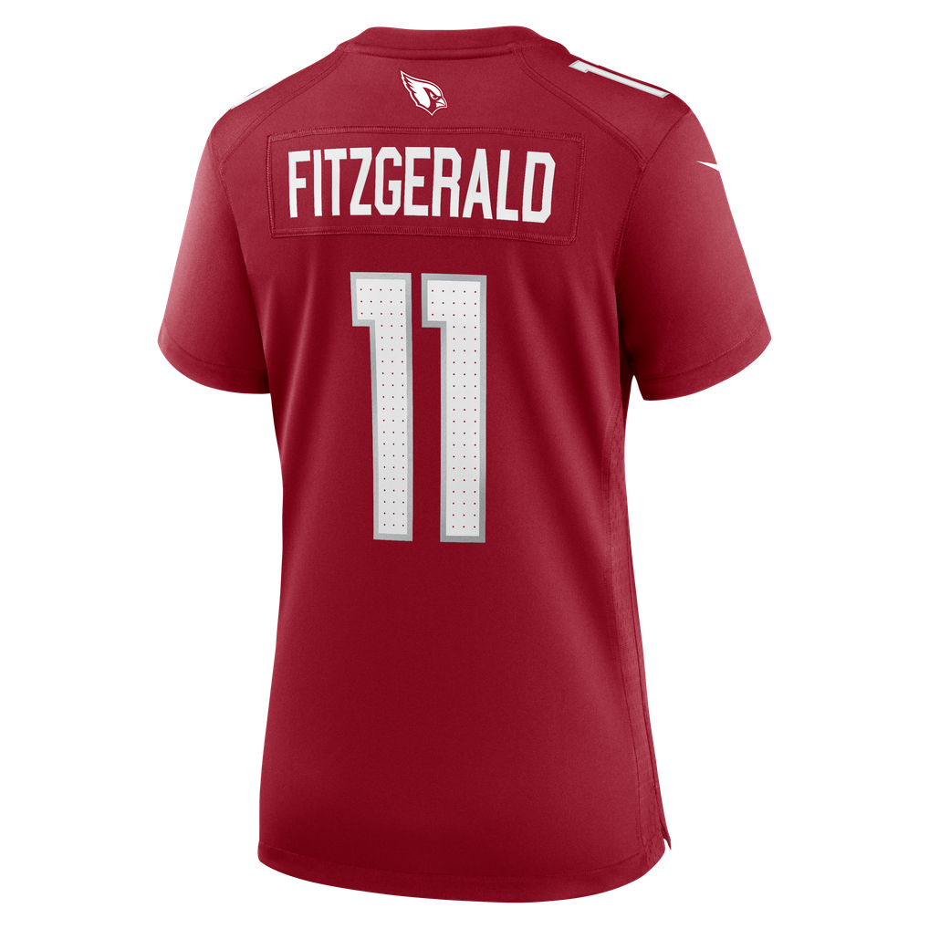 Women's Arizona Cardinals Larry Fitzgerald Nike  Cardinal Team Retired Game Jersey - Image 4