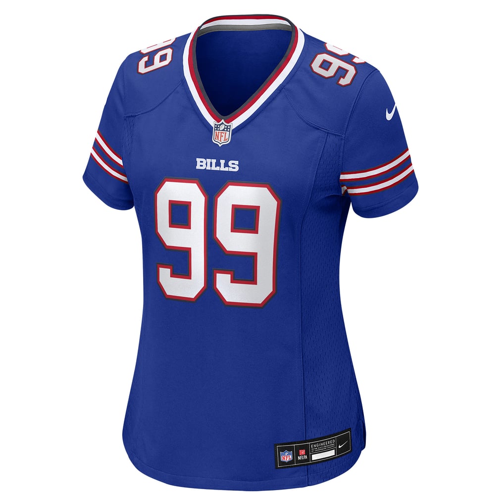 Women's Buffalo Bills Larry Ogunjobi Nike  Royal Team Game Jersey - Image 3