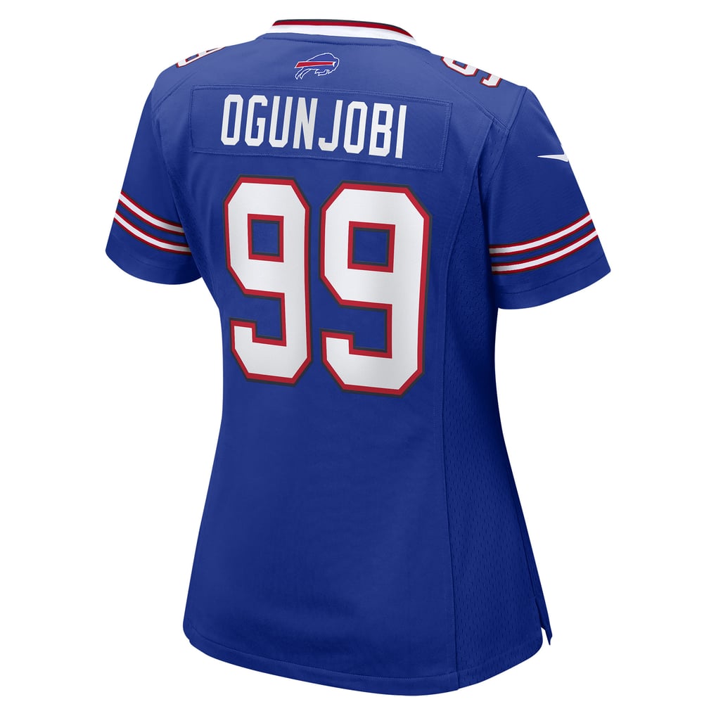 Women's Buffalo Bills Larry Ogunjobi Nike  Royal Team Game Jersey - Image 4