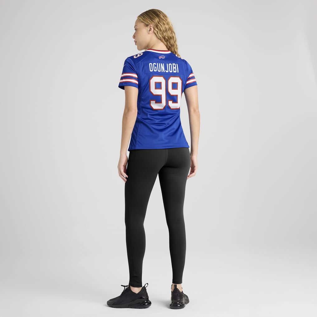 Women's Buffalo Bills Larry Ogunjobi Nike  Royal Team Game Jersey - Image 6