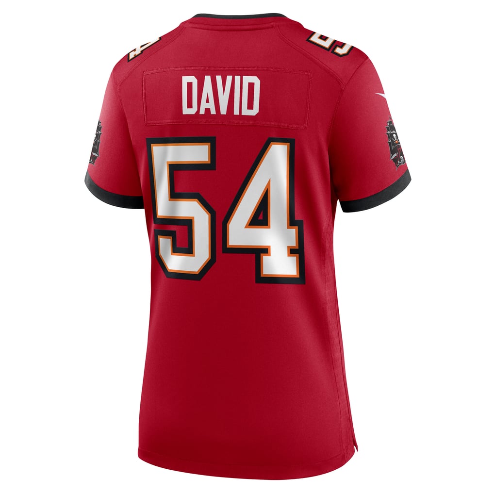 Women's Tampa Bay Buccaneers Lavonte David Nike  Red Team Game Jersey - Image 4