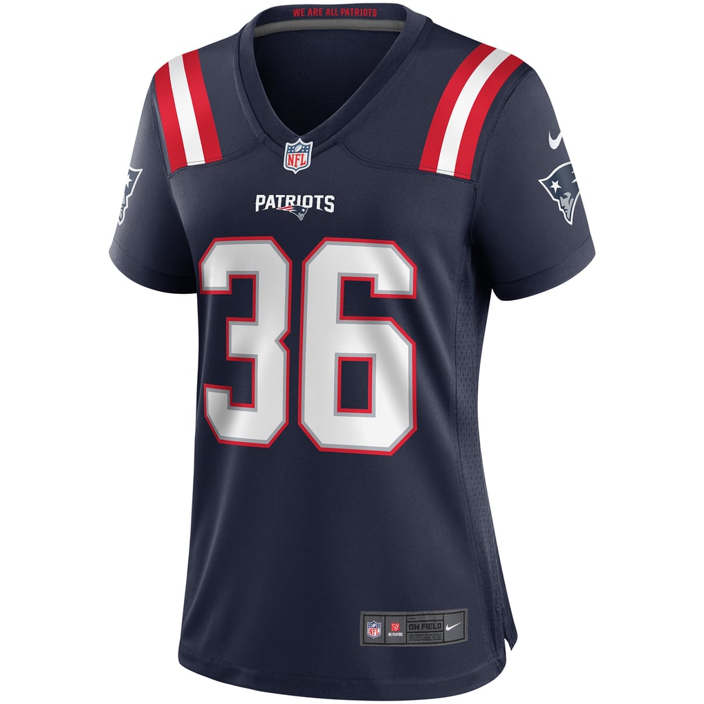 Women's New England Patriots Lawyer Milloy Nike Navy Game Retired Player Jersey - Image 3