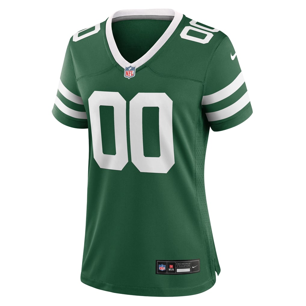 Women's New York Jets  Nike Legacy Green Custom Game Jersey - Image 3