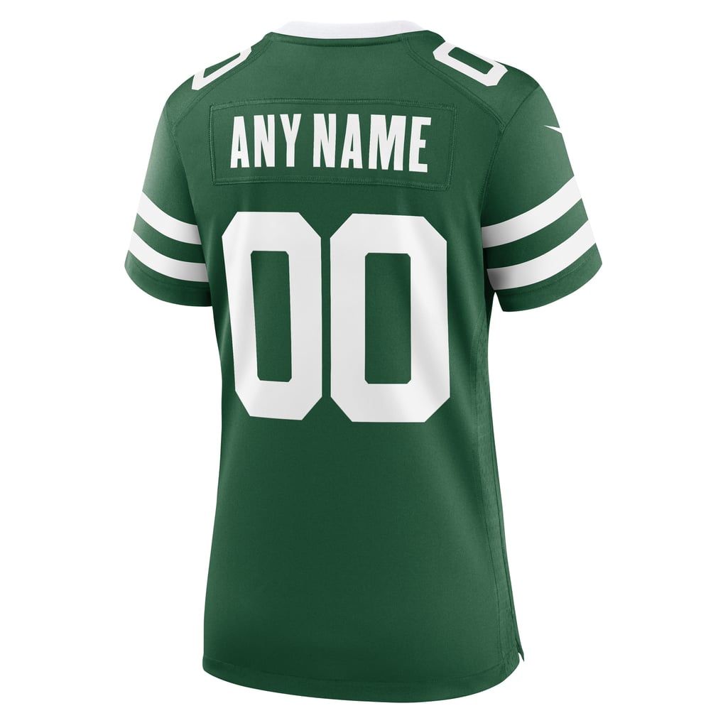 Women's New York Jets  Nike Legacy Green Custom Game Jersey - Image 4