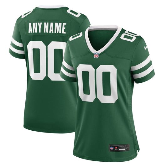 Women's New York Jets  Nike Legacy Green Custom Game Jersey - Image 1