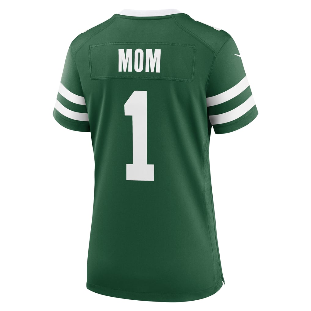 Women's New York Jets  Nike Legacy Green #1 Mom Game Jersey - Image 4