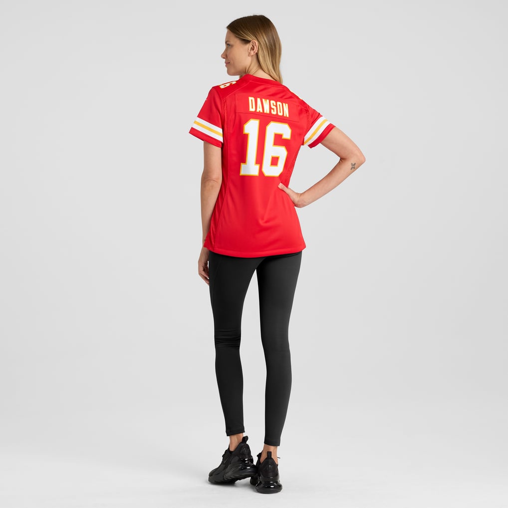 Women's Kansas City Chiefs Len Dawson Nike Red Game Retired Player Jersey - Image 6