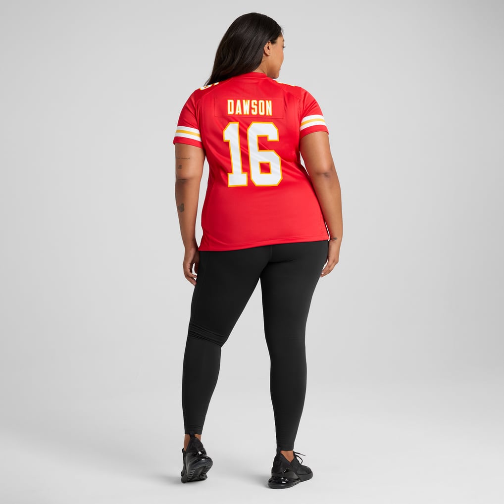 Women's Kansas City Chiefs Len Dawson Nike Red Game Retired Player Jersey - Image 8