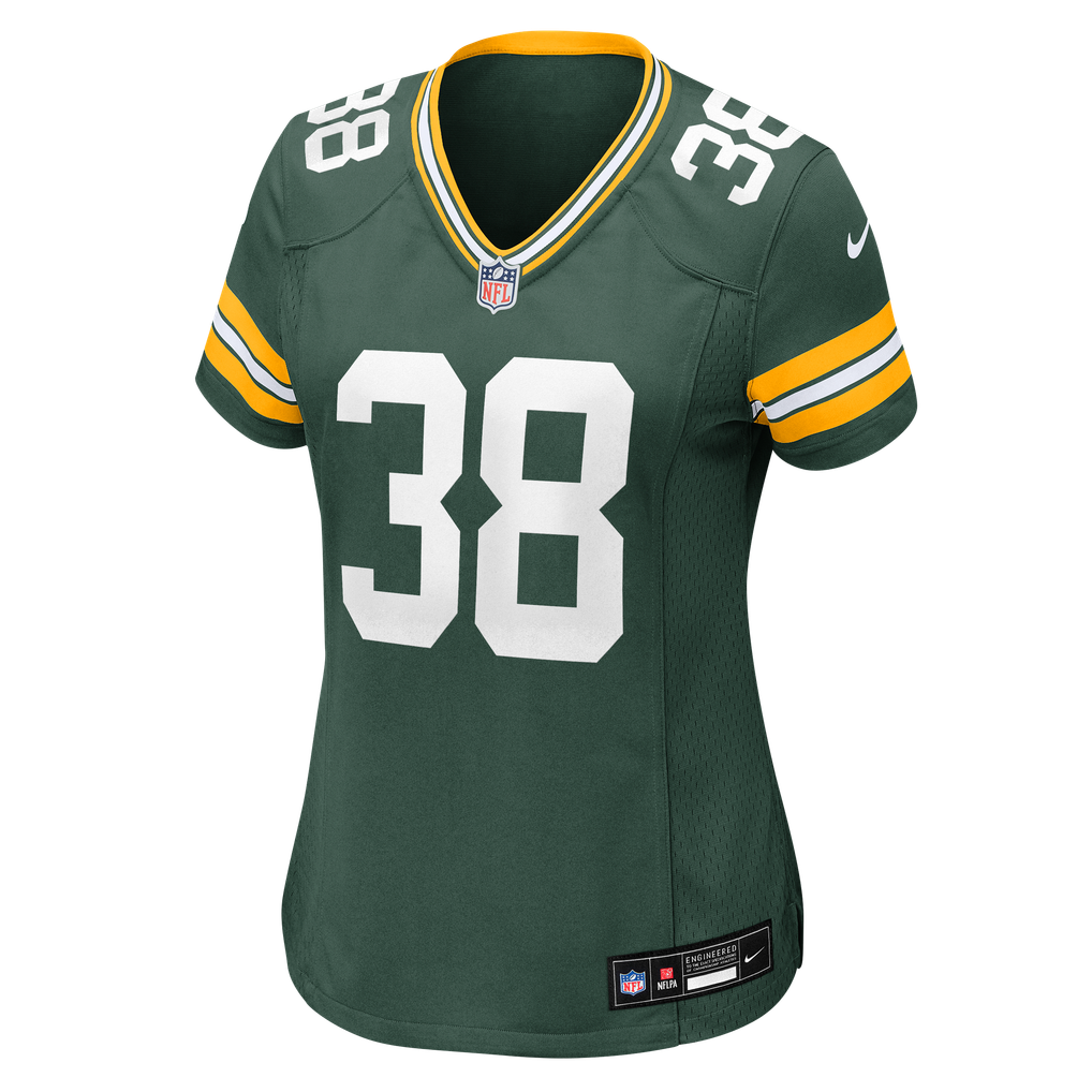 Women's Green Bay Packers Lenny Krieg Nike Green Team Game Jersey - Image 5