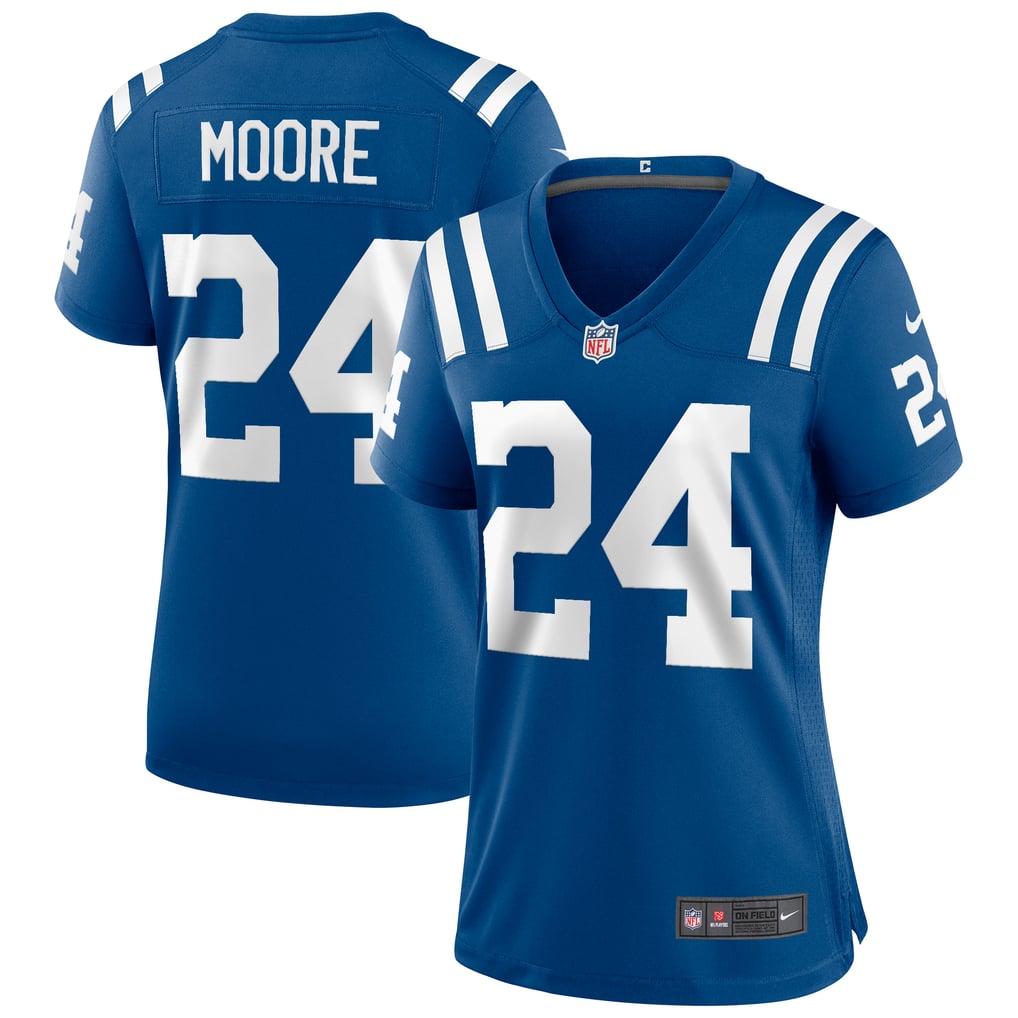 Women's Indianapolis Colts Lenny Moore Nike Royal Game Retired Player Jersey - Image 2