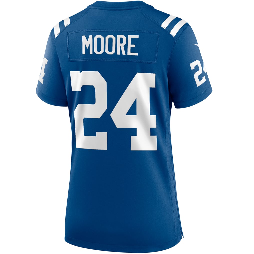 Women's Indianapolis Colts Lenny Moore Nike Royal Game Retired Player Jersey - Image 4