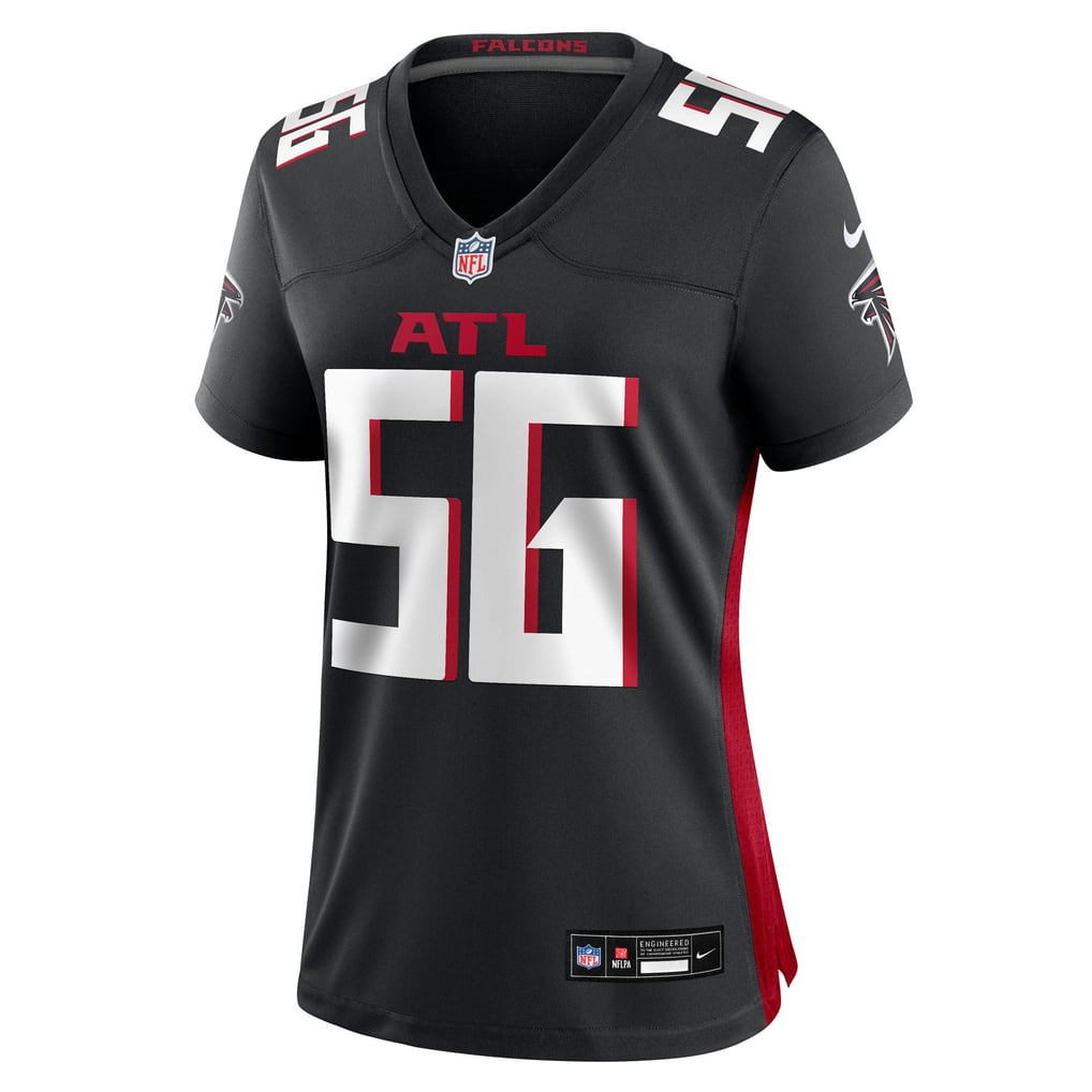 Women's Atlanta Falcons Leonard Floyd Nike Black Team Game Jersey