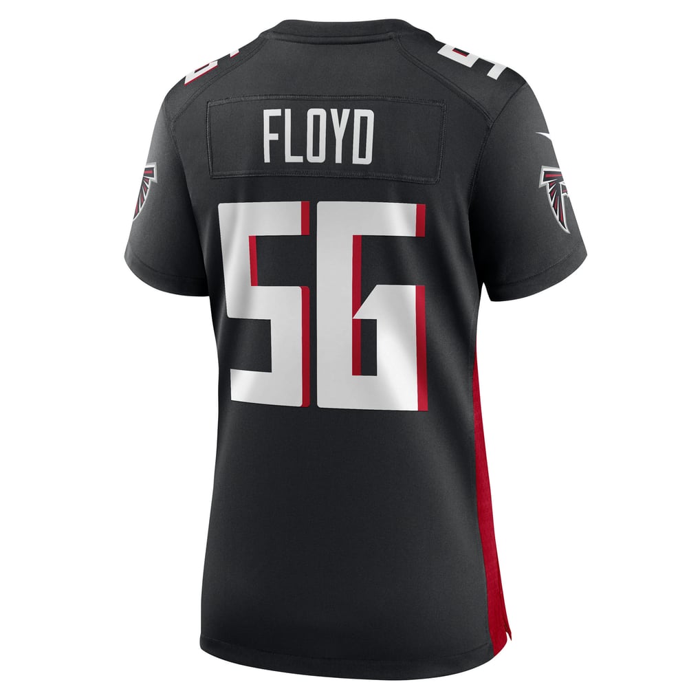 Women's Atlanta Falcons Leonard Floyd Nike Black Team Game Jersey