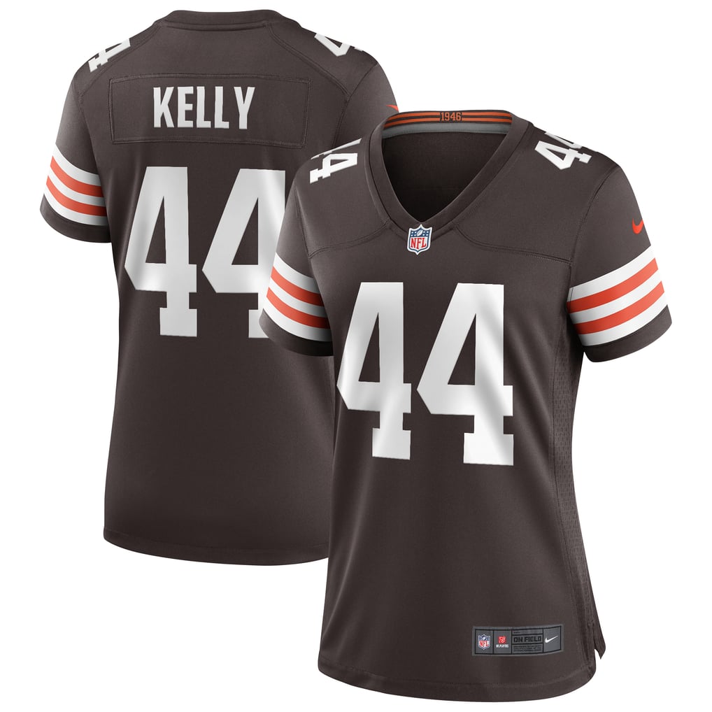 Women's Cleveland Browns Leroy Kelly Nike Brown Game Retired Player Jersey - Image 1
