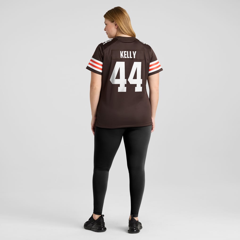 Women's Cleveland Browns Leroy Kelly Nike Brown Game Retired Player Jersey - Image 8