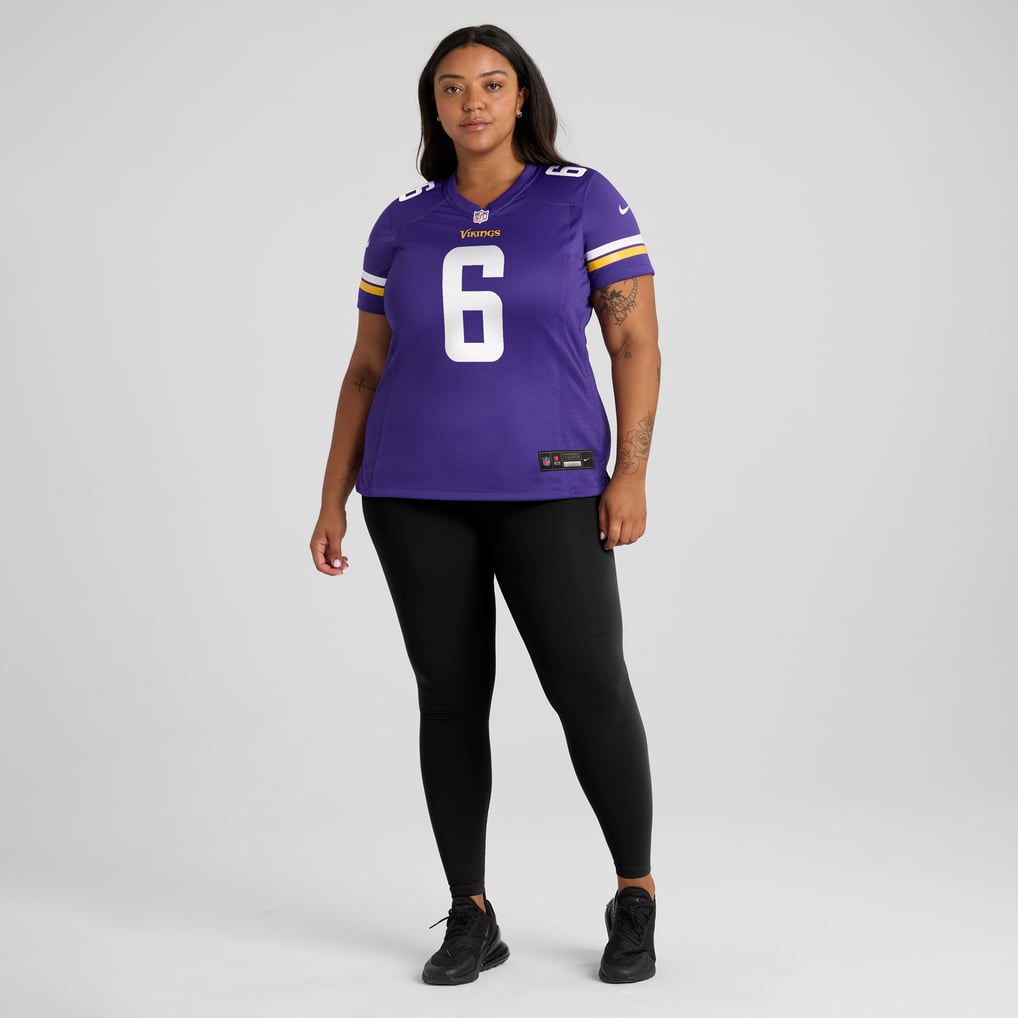 Women's Minnesota Vikings Lewis Cine Nike Purple Game Player Jersey - Image 7