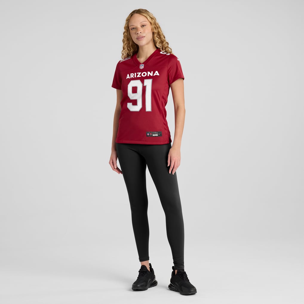 Women's Arizona Cardinals L.J. Collier Nike  Cardinal  Game Jersey - Image 5