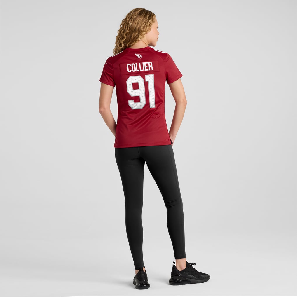 Women's Arizona Cardinals L.J. Collier Nike  Cardinal  Game Jersey - Image 6