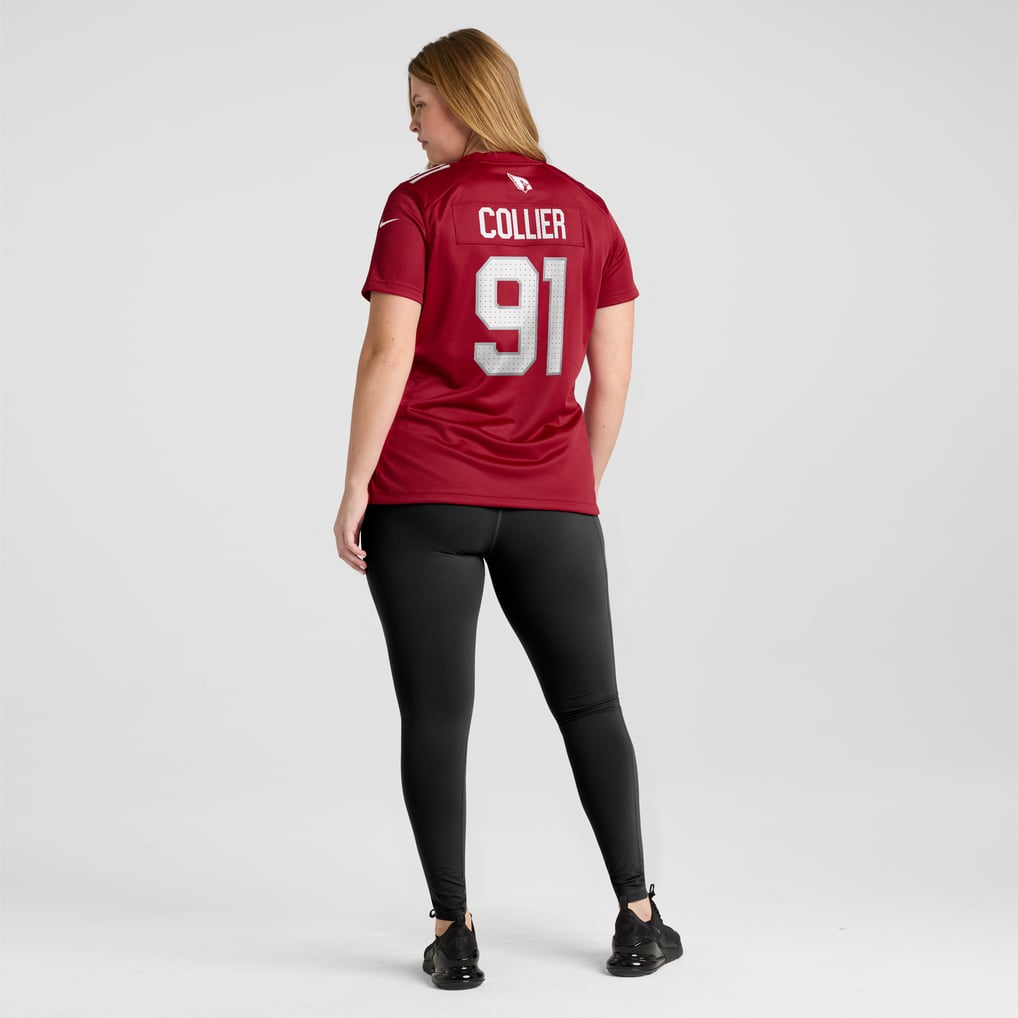 Women's Arizona Cardinals L.J. Collier Nike  Cardinal  Game Jersey - Image 8