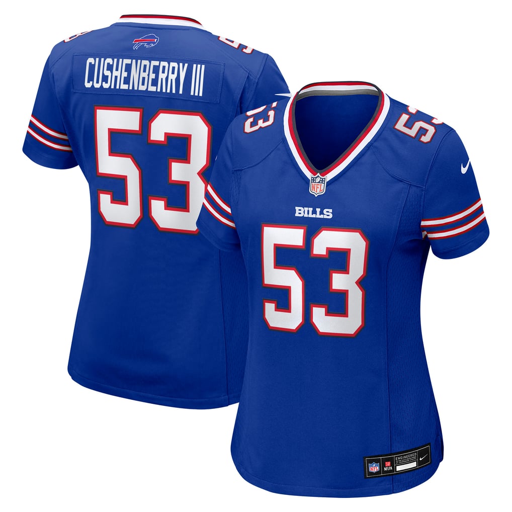 Women's Buffalo Bills Lloyd Cushenberry III Nike  Royal Team Game Jersey - Image 2