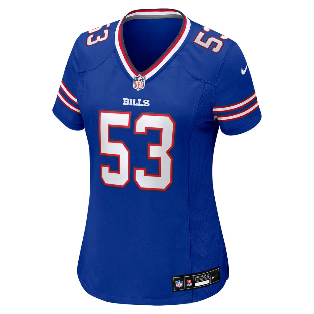 Women's Buffalo Bills Lloyd Cushenberry III Nike  Royal Team Game Jersey - Image 3