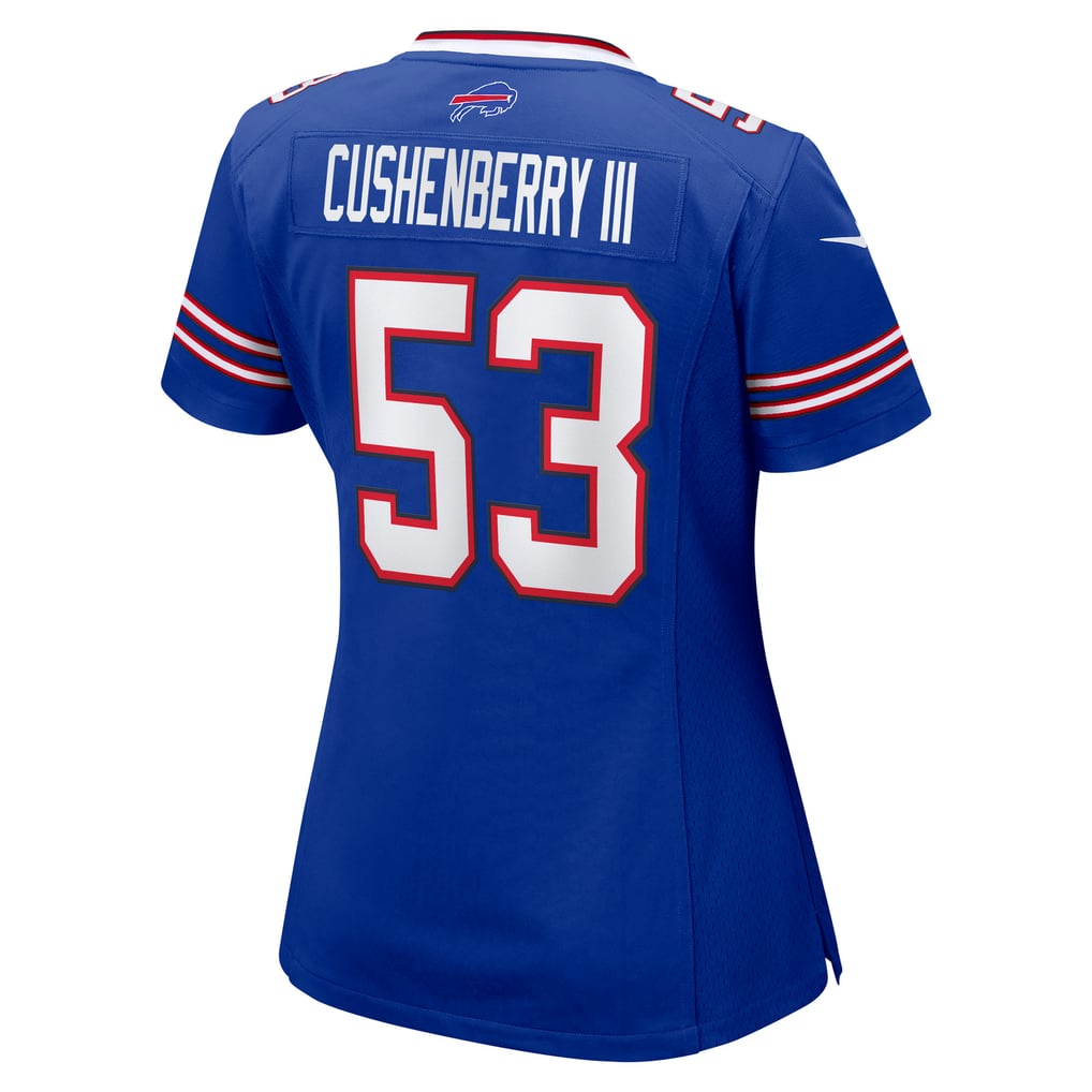 Women's Buffalo Bills Lloyd Cushenberry III Nike  Royal Team Game Jersey - Image 4