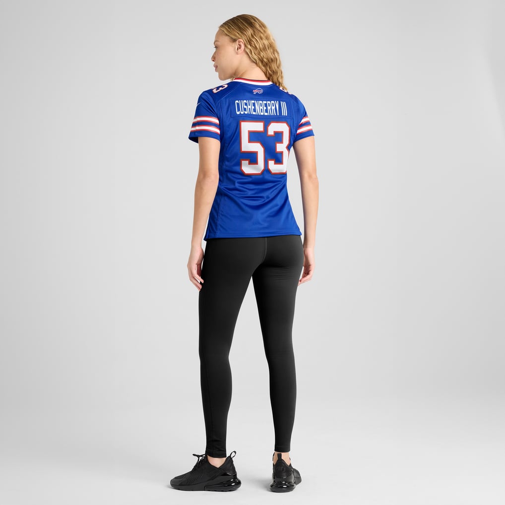 Women's Buffalo Bills Lloyd Cushenberry III Nike  Royal Team Game Jersey - Image 6