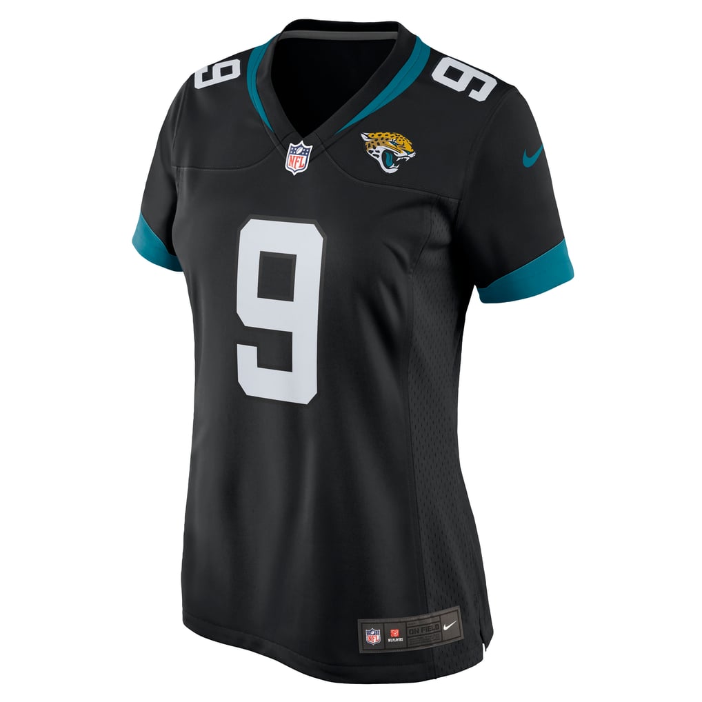 Women's Jacksonville Jaguars Logan Cooke Nike Black Game Jersey - Image 3