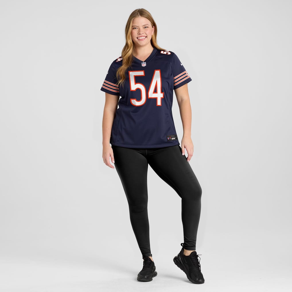 Women's Chicago Bears Logan Jones Nike Navy Team Game Jersey - Image 5