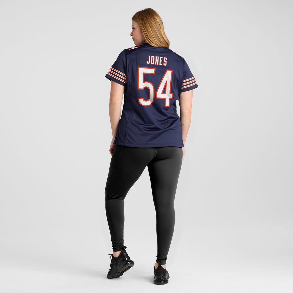 Women's Chicago Bears Logan Jones Nike Navy Team Game Jersey - Image 6