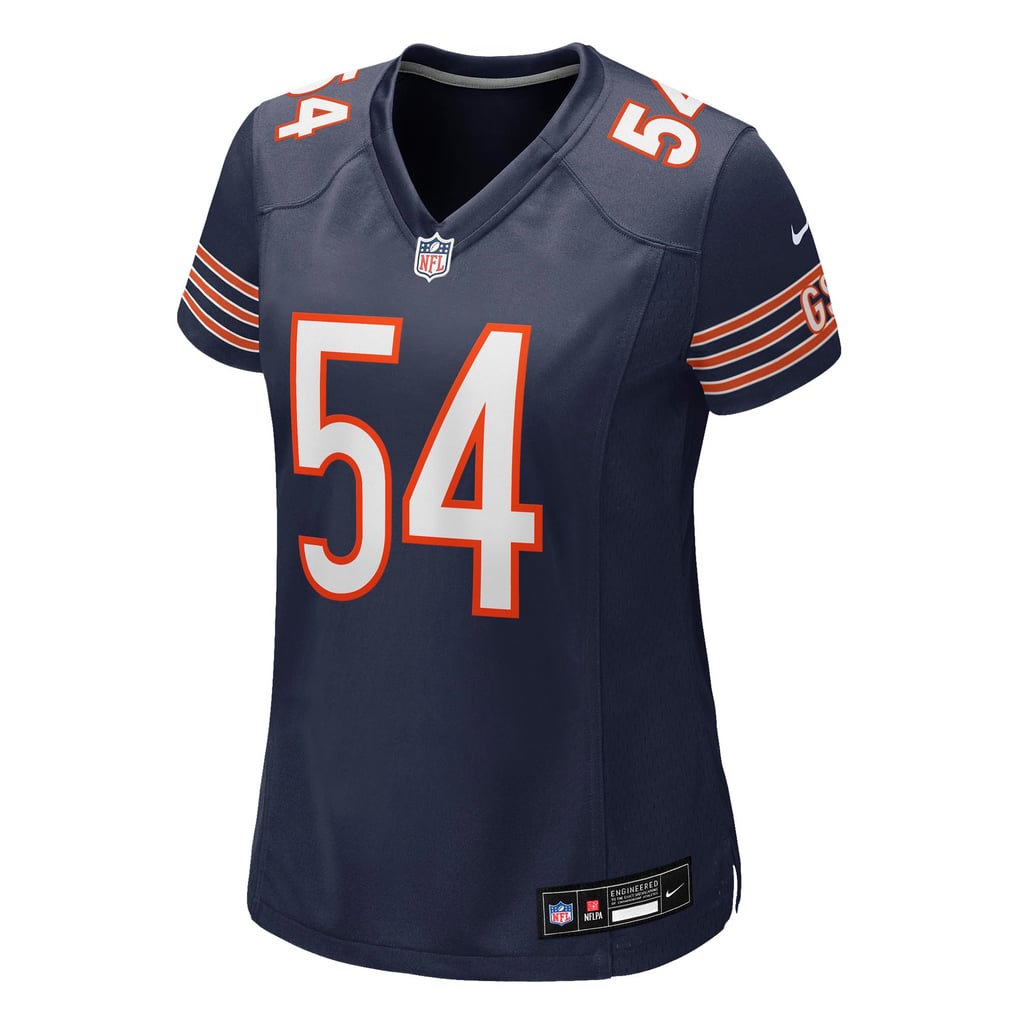 Women's Chicago Bears Logan Jones Nike Navy Team Game Jersey - Image 7