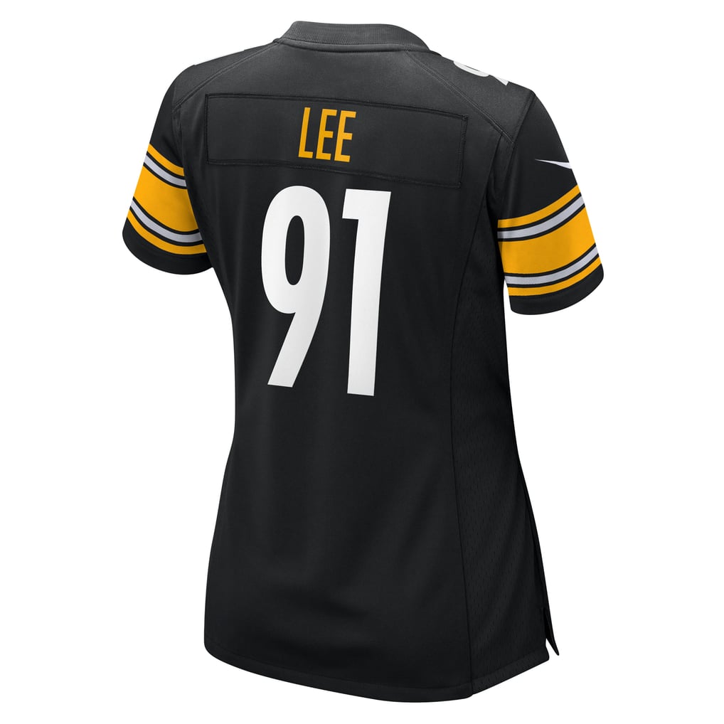 Women's Pittsburgh Steelers Logan Lee Nike  Black Team Game Jersey - Image 4