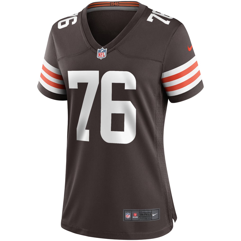 Women's Cleveland Browns Lou Groza Nike Brown Game Retired Player Jersey - Image 3