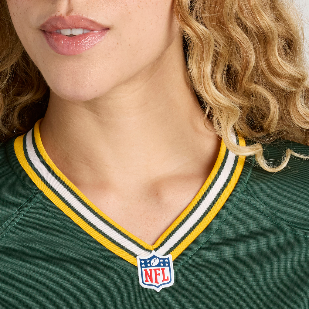 Women's Green Bay Packers Lucas Havrisik Nike  Green Team Game Jersey - Image 7