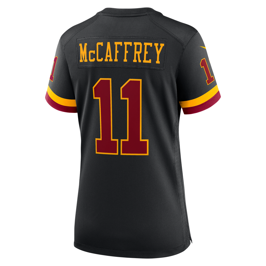 Women's Washington Commanders Luke McCaffrey Nike Black Hail Raiser Alternate Game Jersey - Image 4