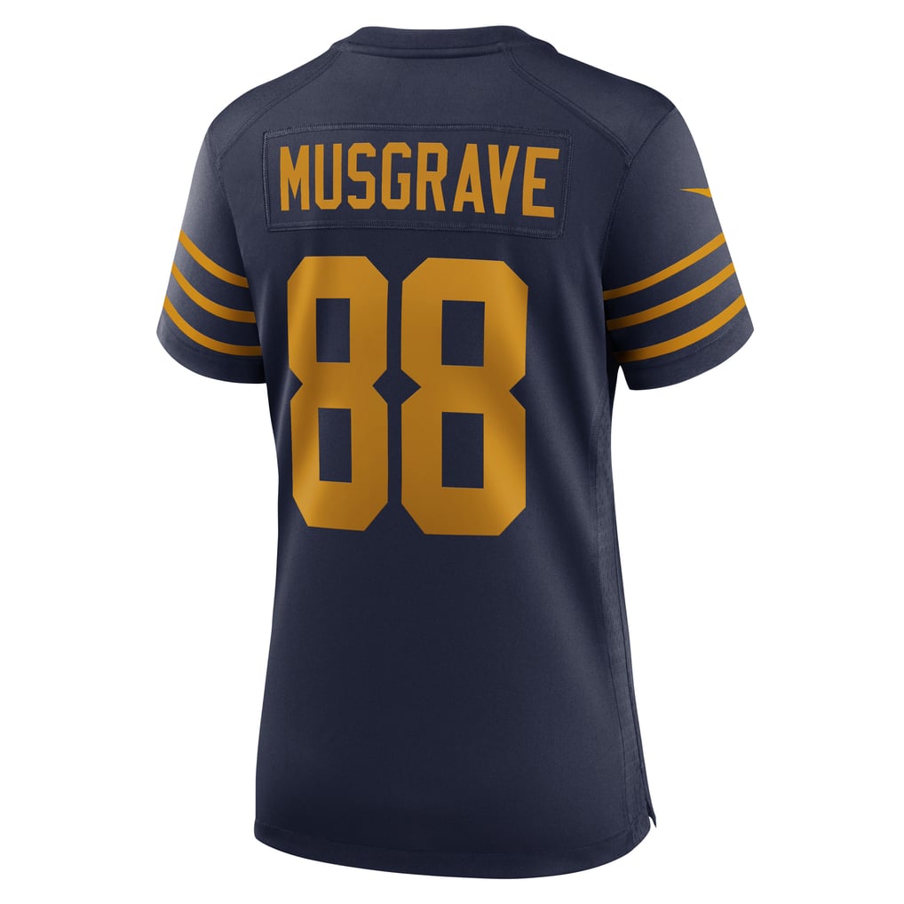 Women's Green Bay Packers Luke Musgrave Nike Navy The 1923 Classic Game Jersey - Image 4
