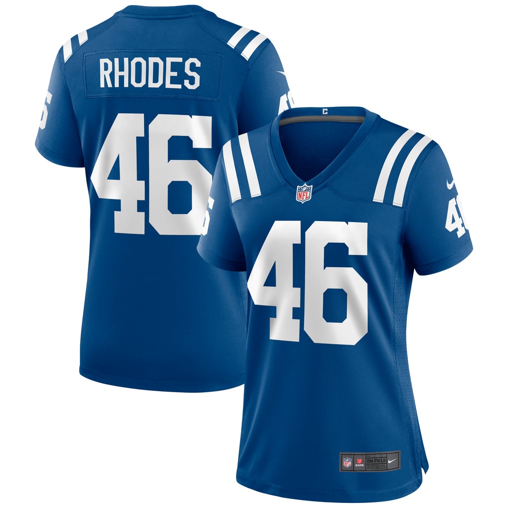 Women's Indianapolis Colts Luke Rhodes Nike Royal Game Jersey - Image 2