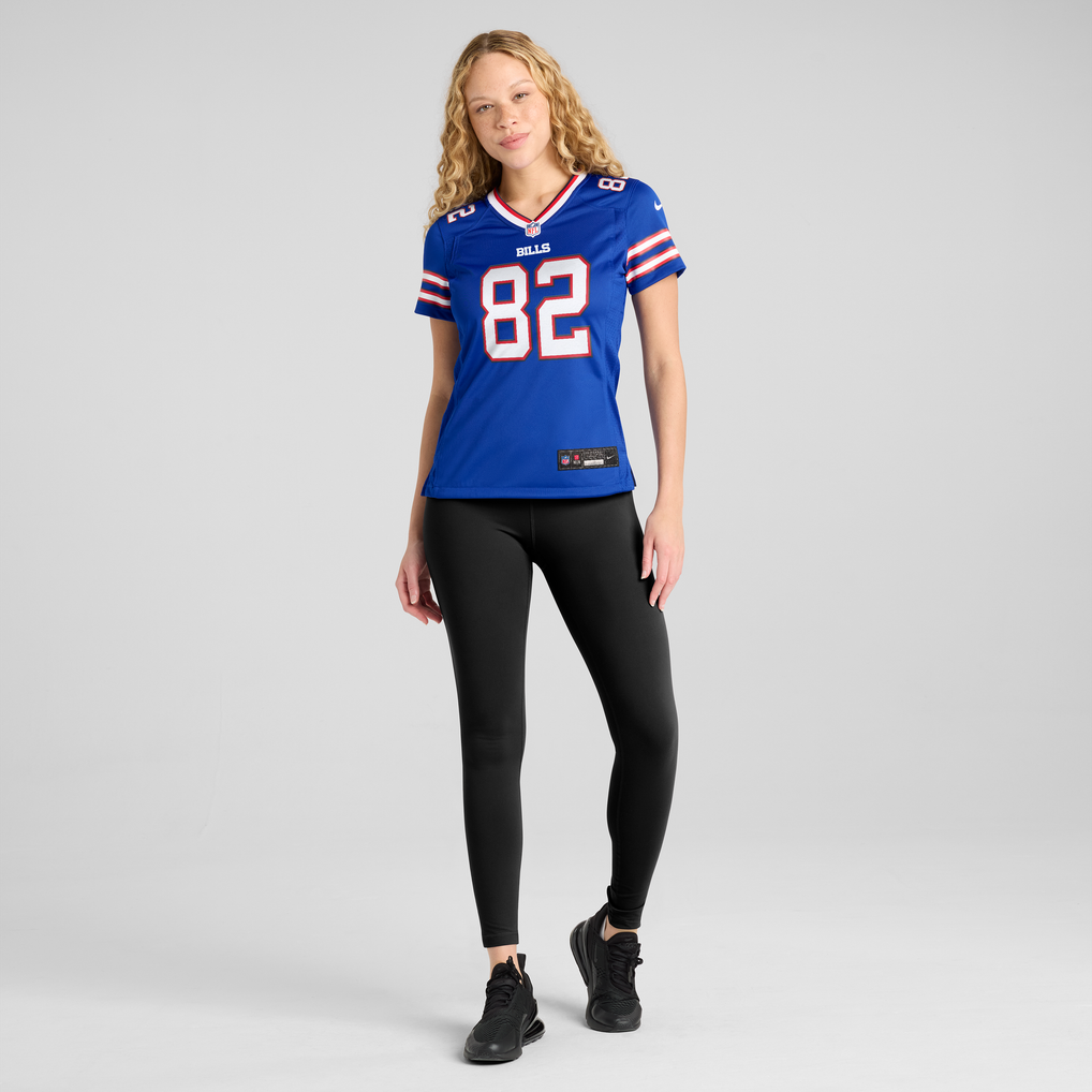 Women's Buffalo Bills Mac Dalena Nike  Royal Team Game Jersey - Image 3