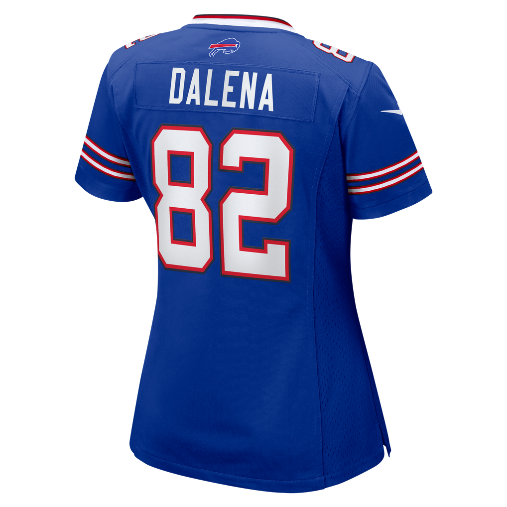 Women's Buffalo Bills Mac Dalena Nike  Royal Team Game Jersey - Image 6