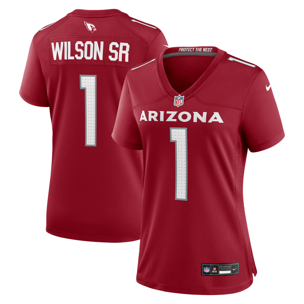 Women's Arizona Cardinals Mack Wilson Nike  Cardinal Team Game Jersey - Image 2