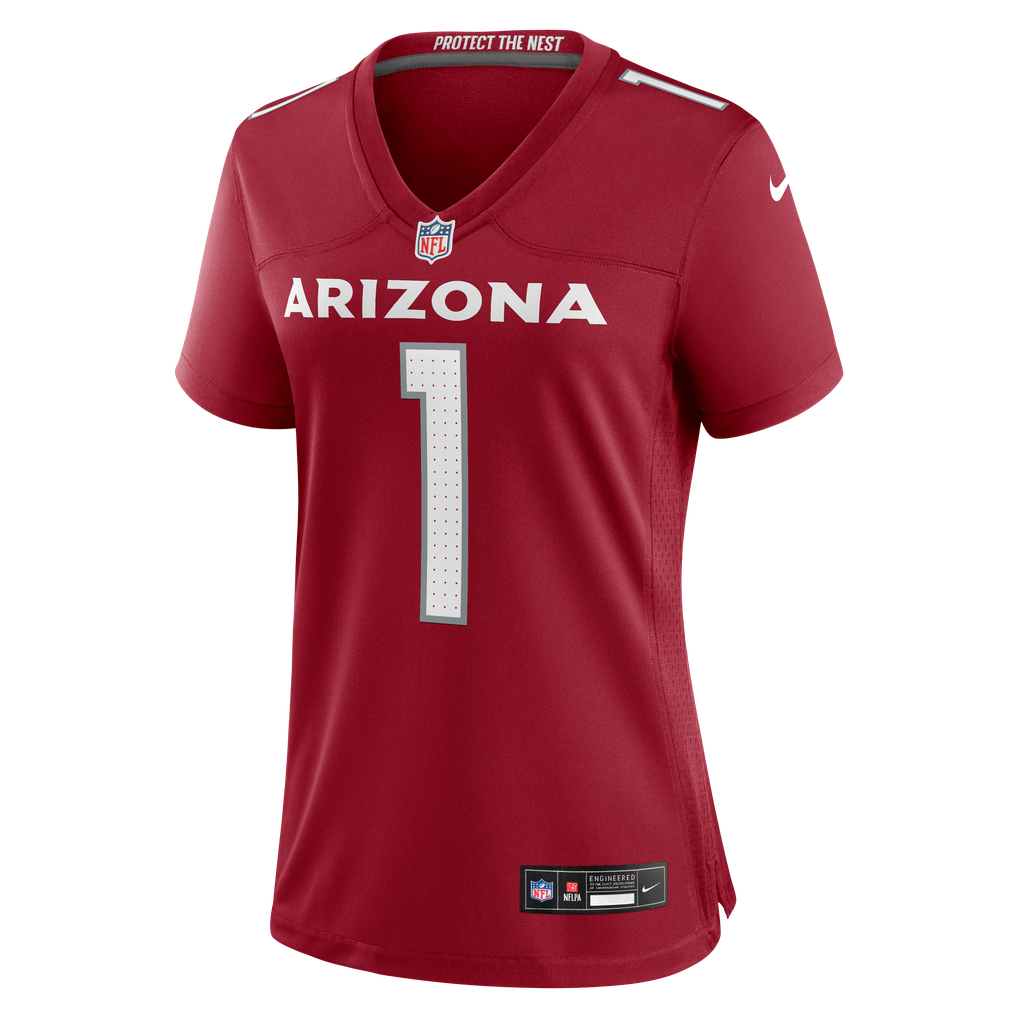 Women's Arizona Cardinals Mack Wilson Nike  Cardinal Team Game Jersey - Image 3