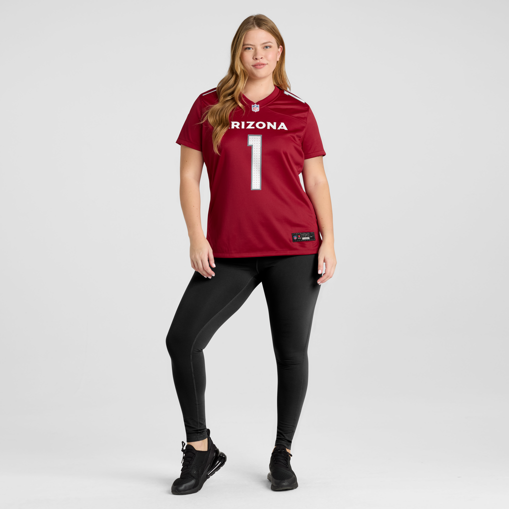 Women's Arizona Cardinals Mack Wilson Nike  Cardinal Team Game Jersey - Image 7